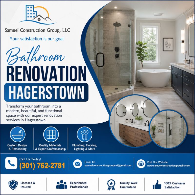 Best Bathroom Renovation Hagerstown | Custom Remodeling Solutions